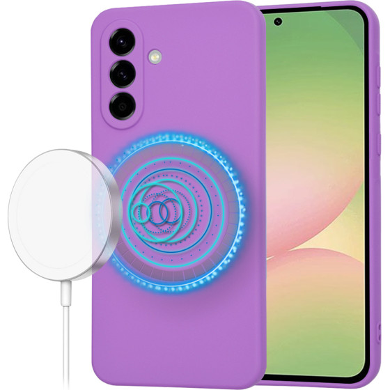 Techsuit - SoftFlex MagSafe - Samsung Galaxy A56 5G - Purple