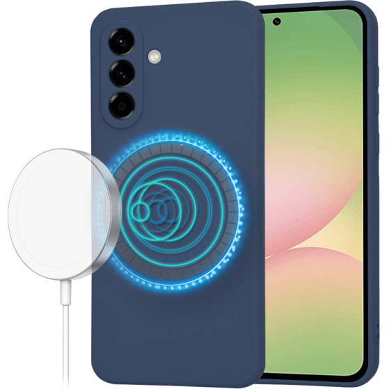 Techsuit - SoftFlex MagSafe - Samsung Galaxy A56 5G - Navy Blue