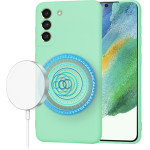 Techsuit - SoftFlex MagSafe - Samsung Galaxy S21 FE 5G - Mint Green