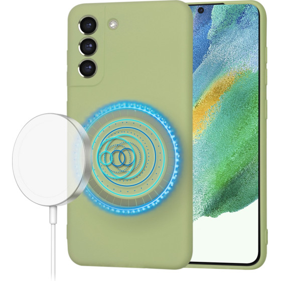 Techsuit - SoftFlex MagSafe - Samsung Galaxy S21 FE 5G - Matcha