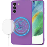 Techsuit - SoftFlex MagSafe - Samsung Galaxy S21 FE 5G - Purple
