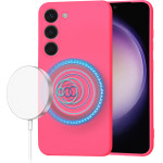 Techsuit - SoftFlex MagSafe - Samsung Galaxy S23 - Hot Pink
