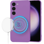 Techsuit - SoftFlex MagSafe - Samsung Galaxy S23 - Purple