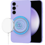 Techsuit - SoftFlex MagSafe - Samsung Galaxy S23 FE - Light Purple