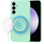 Techsuit - SoftFlex MagSafe - Samsung Galaxy S23 FE - Mint Green