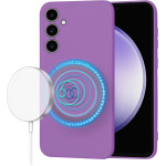Techsuit - SoftFlex MagSafe - Samsung Galaxy S23 FE - Purple