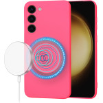 Techsuit - SoftFlex MagSafe - Samsung Galaxy S23 Plus - Hot Pink