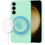 Techsuit - SoftFlex MagSafe - Samsung Galaxy S23 Plus - Mint Green
