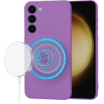 Techsuit - SoftFlex MagSafe - Samsung Galaxy S23 Plus - Purple