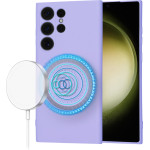 Techsuit - SoftFlex MagSafe - Samsung Galaxy S23 Ultra - Light Purple