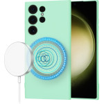 Techsuit - SoftFlex MagSafe - Samsung Galaxy S23 Ultra - Mint Green