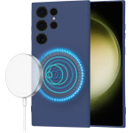 Techsuit - SoftFlex MagSafe - Samsung Galaxy S23 Ultra - Navy Blue