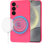 Techsuit - SoftFlex MagSafe - Samsung Galaxy S24 - Hot Pink