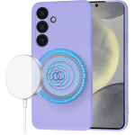 Techsuit - SoftFlex MagSafe - Samsung Galaxy S24 - Light Purple
