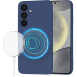 Techsuit - SoftFlex MagSafe - Samsung Galaxy S24 - Navy Blue