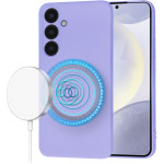Techsuit - SoftFlex MagSafe - Samsung Galaxy S24 Plus - Light Purple