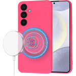 Techsuit - SoftFlex MagSafe - Samsung Galaxy S24 Plus - Hot Pink