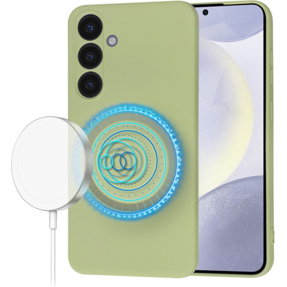Techsuit - SoftFlex MagSafe - Samsung Galaxy S24 Plus - Matcha