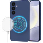 Techsuit - SoftFlex MagSafe - Samsung Galaxy S24 Plus - Navy Blue