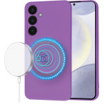 Techsuit - SoftFlex MagSafe - Samsung Galaxy S24 Plus - Purple