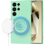 Techsuit - SoftFlex MagSafe - Samsung Galaxy S24 Ultra - Mint Green