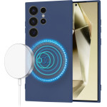 Techsuit - SoftFlex MagSafe - Samsung Galaxy S24 Ultra - Navy Blue