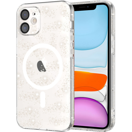 Techsuit - SparkleSkin MagSafe Series - iPhone 11 - Clear