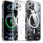 Techsuit - SparkleSkin MagSafe Series - iPhone 12 Pro - Clear