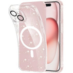 Techsuit - SparkleSkin MagSafe Series - iPhone 15 - Clear