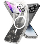 Techsuit - SparkleSkin MagSafe Series - iPhone 14 Pro Max - Clear