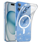 Techsuit - SparkleSkin MagSafe Series - iPhone 16 - Clear