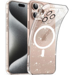 Techsuit - SparkleSkin MagSafe Series - iPhone 16 Pro - Clear