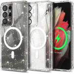 Techsuit - SparkleSkin MagSafe Series - Samsung Galaxy S21 Ultra 5G - Clear