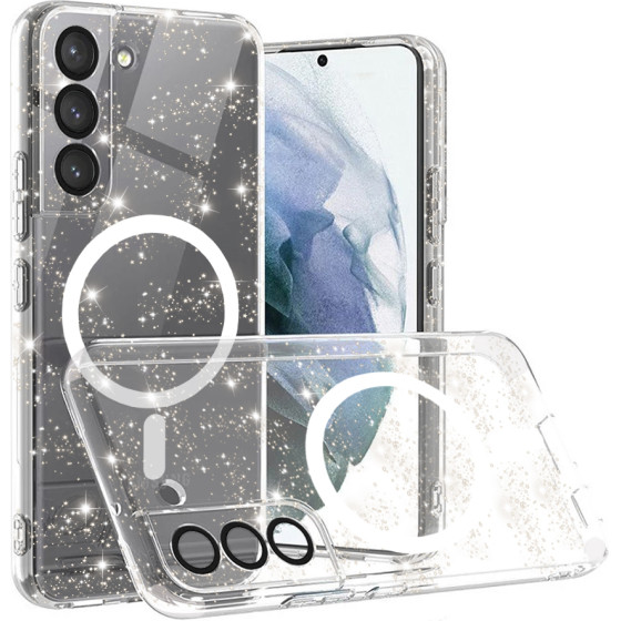 Techsuit - SparkleSkin MagSafe Series - Samsung Galaxy S22 5G - Clear
