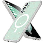 Techsuit - SparkleSkin MagSafe Series - Samsung Galaxy S23 FE - Clear