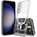 Techsuit - SparkleSkin MagSafe Series - Samsung Galaxy S24 - Clear