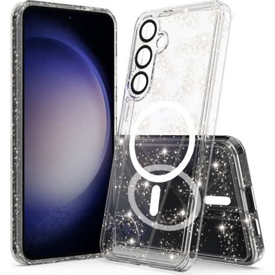 Techsuit - SparkleSkin MagSafe Series - Samsung Galaxy S24 Plus - Clear