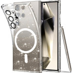 Techsuit - SparkleSkin MagSafe Series - Samsung Galaxy S24 Ultra - Clear