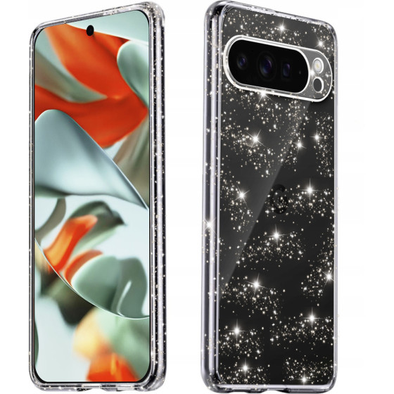 Techsuit - SparkleSkin Series - Google Pixel 9 Pro XL - Clear