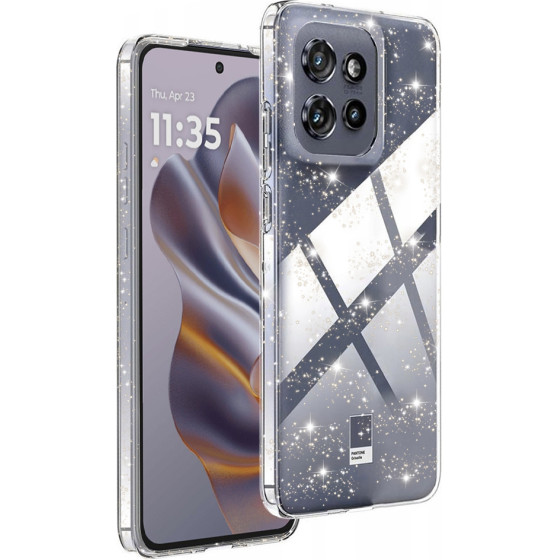 Techsuit - SparkleSkin Series - Motorola Edge 50 Neo / Motorola ThinkPhone 25 - Clear