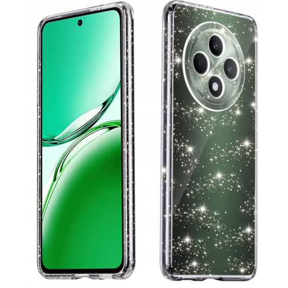 Techsuit - SparkleSkin Series - Oppo Reno12 F 4G / Reno12 F 5G / Reno12 FS 4G / Reno12 FS 5G - Clear