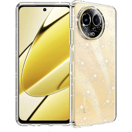 Techsuit - SparkleSkin Series - Realme 11 5G - Clear
