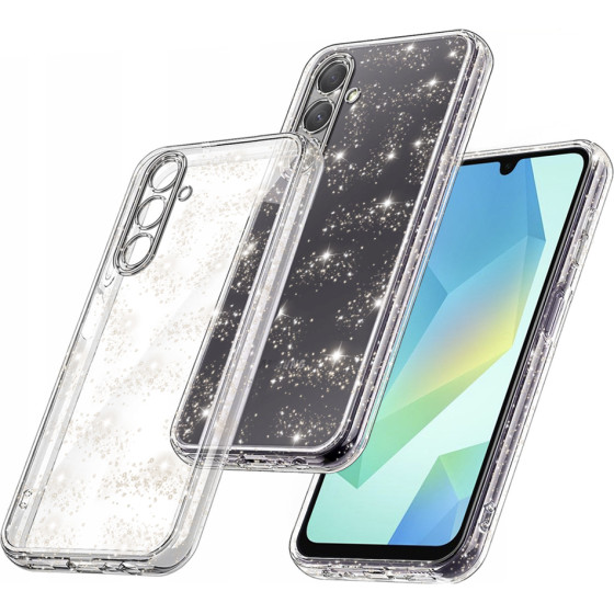 Techsuit - SparkleSkin Series - Samsung Galaxy A16 4G / A16 5G - Clear