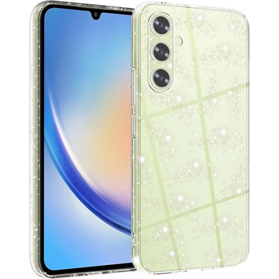 Techsuit - SparkleSkin Series - Samsung Galaxy A34 5G - Clear
