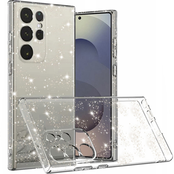Techsuit - SparkleSkin Series - Samsung Galaxy S25 Ultra - Clear