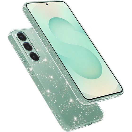 Techsuit - SparkleSkin Series - Samsung Galaxy S25 Plus - Clear