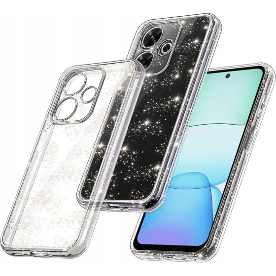 Techsuit - SparkleSkin Series - Xiaomi Redmi 13 / Poco M6 4G - Clear
