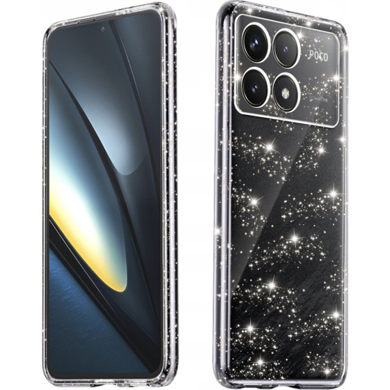 Techsuit - SparkleSkin Series - Xiaomi Poco F6 Pro - Clear