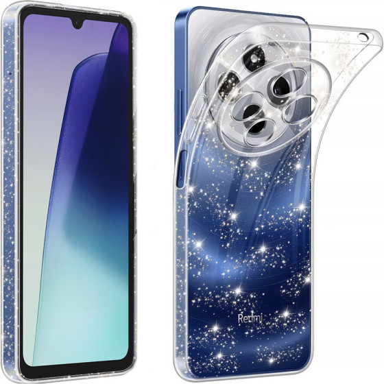 Techsuit - SparkleSkin Series - Xiaomi Redmi 14C / Poco C75 - Clear