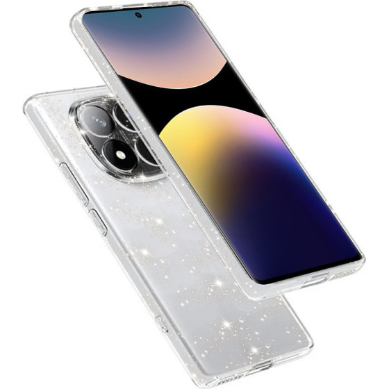 Techsuit - SparkleSkin Series - Xiaomi Redmi Note 14 Pro 4G / Poco F7 - Clear